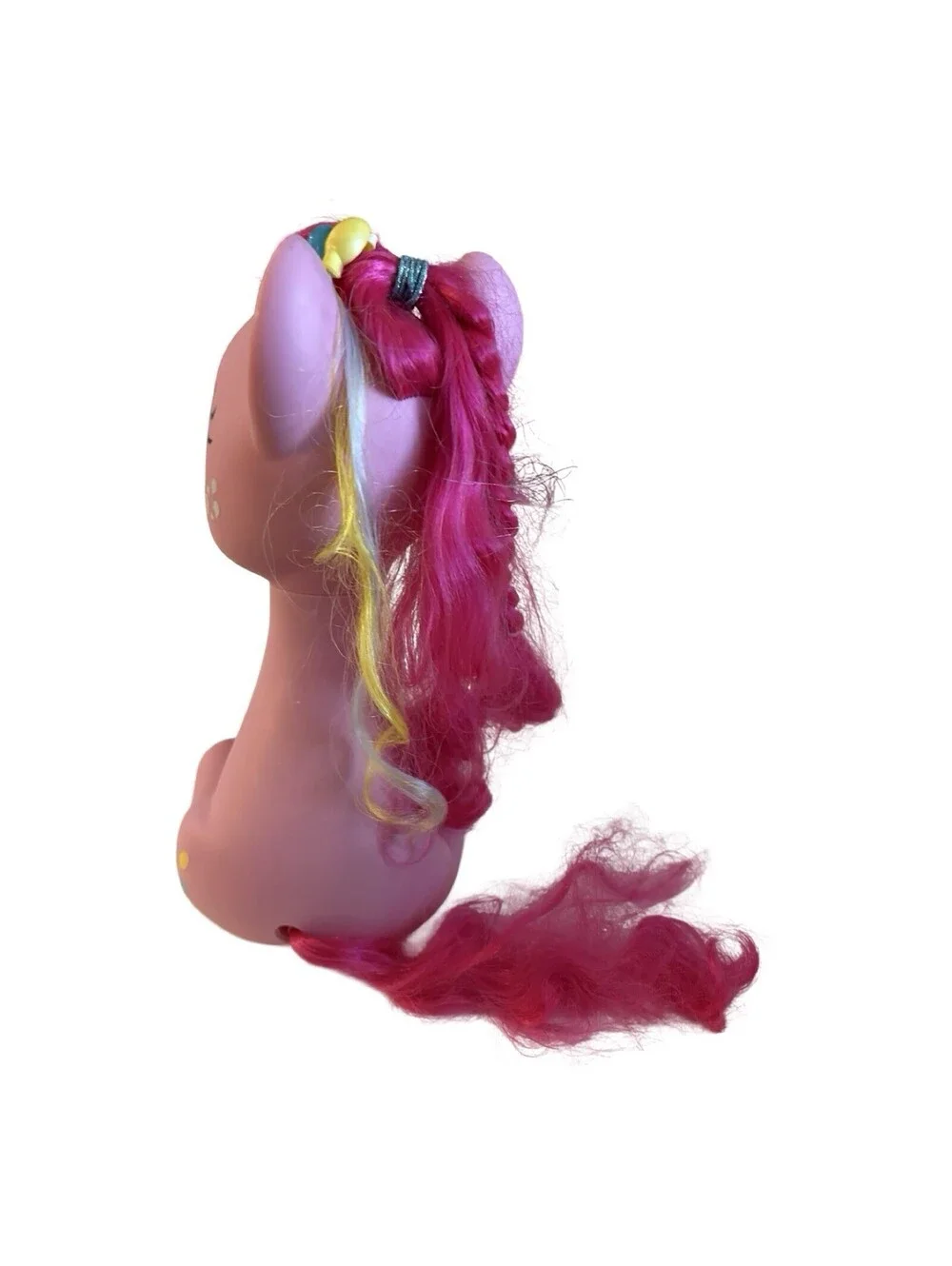 My Little Pony Pinkie Pie Sitting Pink Plastic Toy 10” Hasbro 2014 Tall Balloons